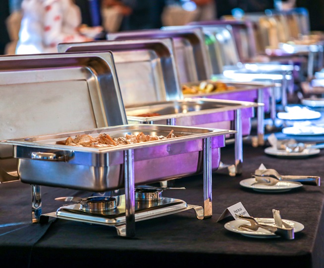 Catering for conferences