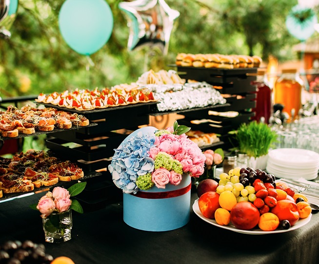 Birthday catering